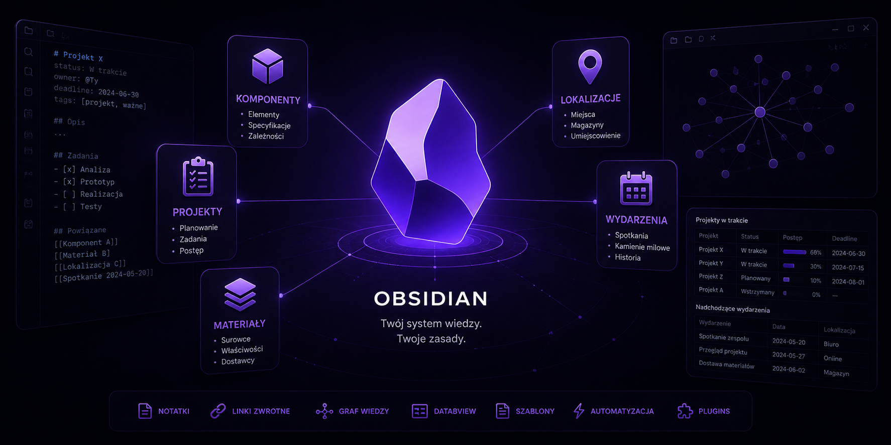 Obsidian - przewodnik po możliwościach