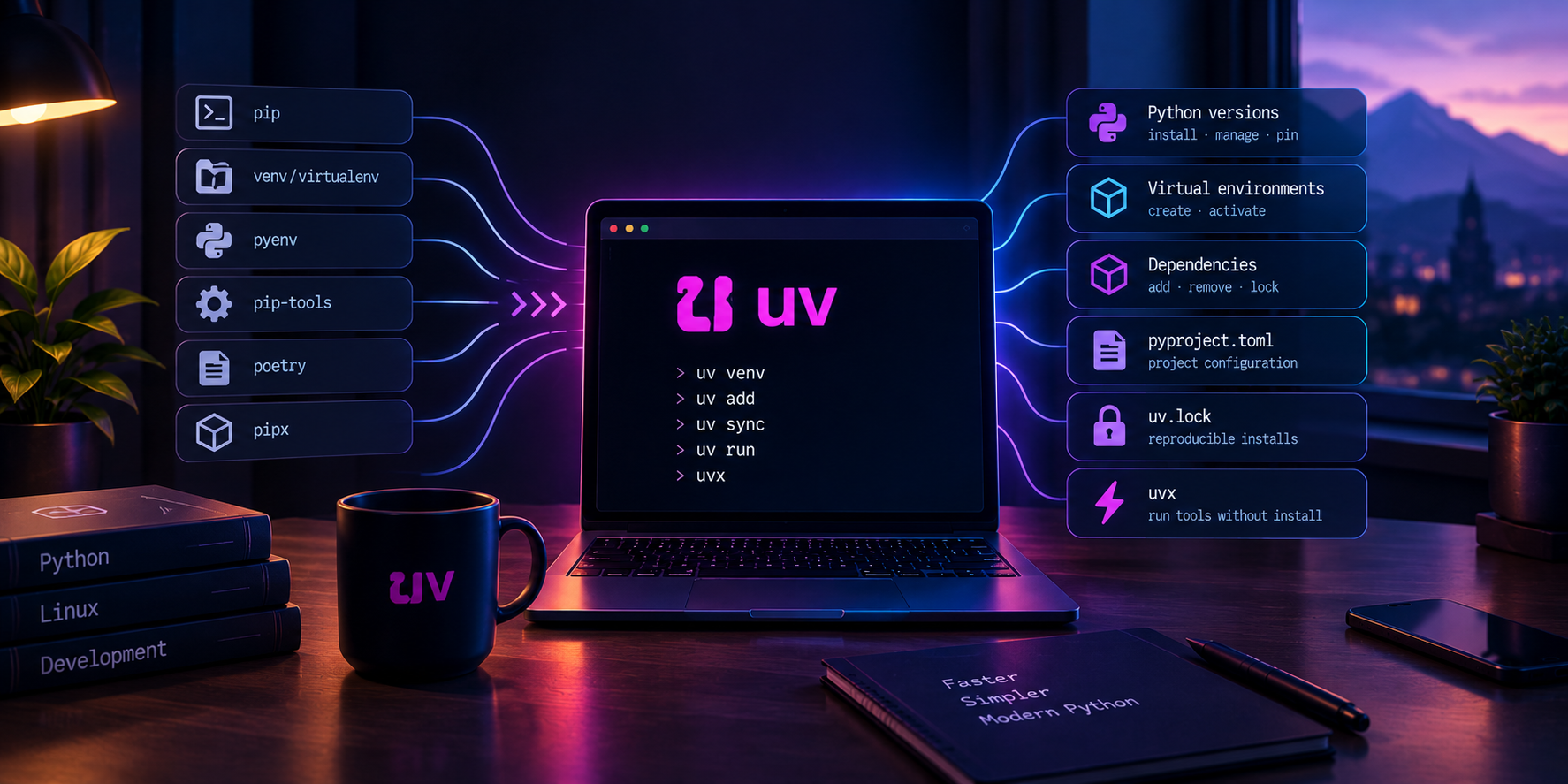 UV — szybki menedżer pakietów i środowisk Pythona (samouczek)